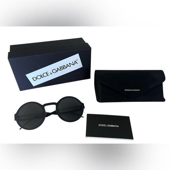 Dolce Gabbana Accessories Dolce Gabbana Dg2234 Matte Black